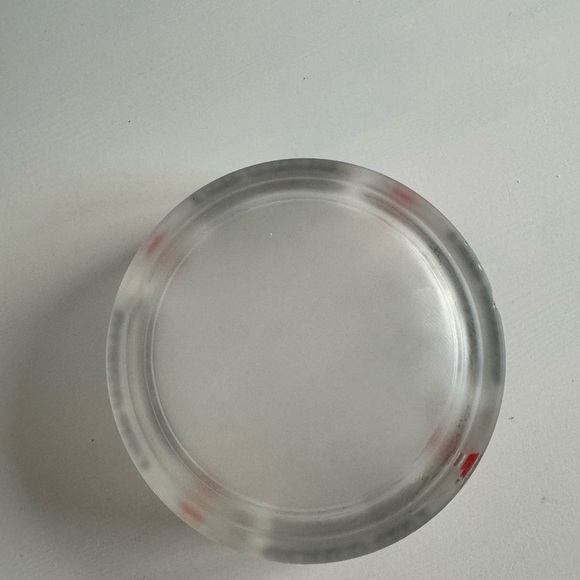 Finlandia Vodka Advertising Vintage Ashtray Frosted Glass - Picture 3 of 8